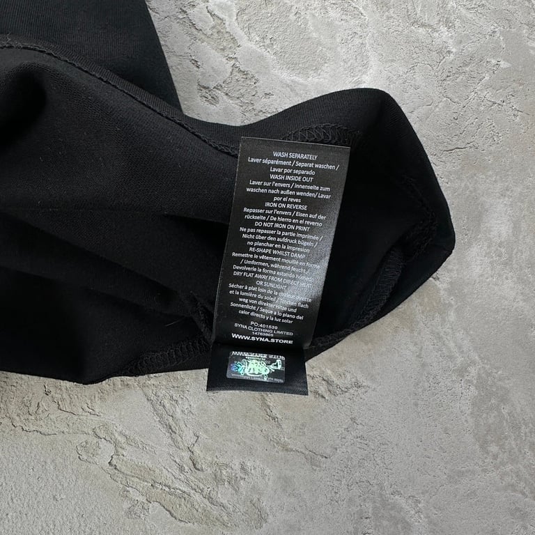 Syna World Steel Tee Black - 14