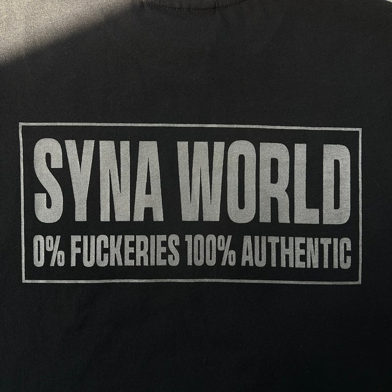 Syna World Disclaimer Tee Black - 15