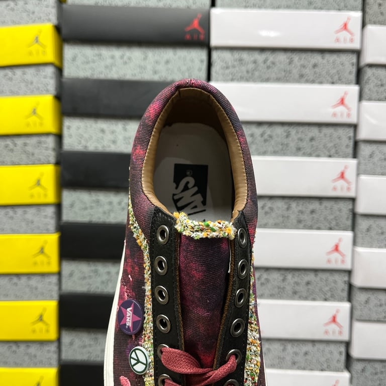 Vans Old Skool Style 36 Distressed Tie-Dye Purple - 6
