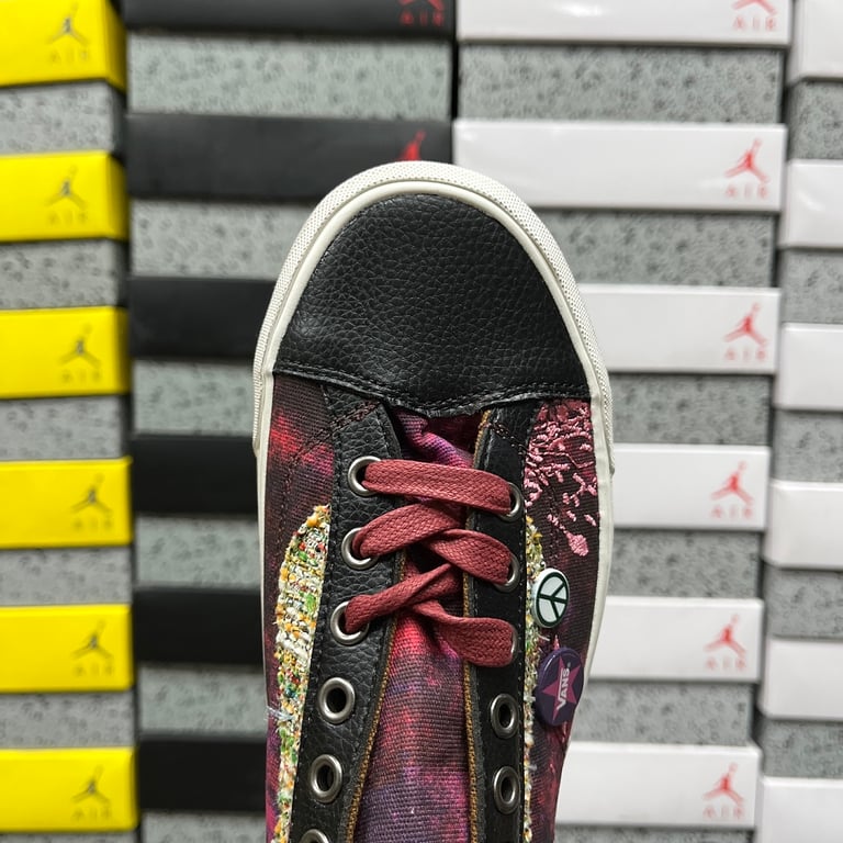 Vans Old Skool Style 36 Distressed Tie-Dye Purple - 7