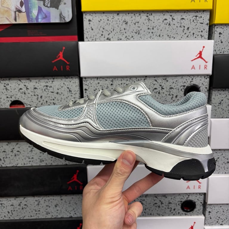 Chanel G39792 Sneakers Grey Silver - 2