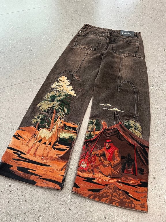 Vescartes Middle Eastern Night Jeans - 11