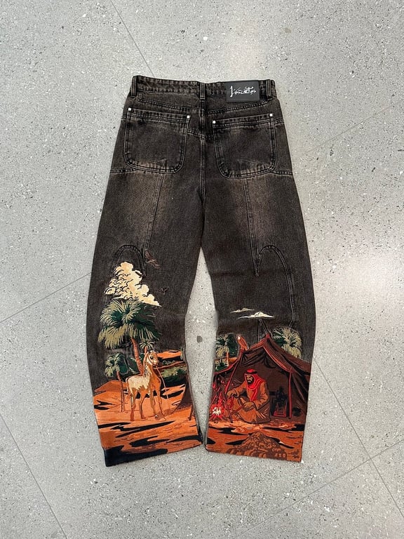 Vescartes Middle Eastern Night Jeans - 5