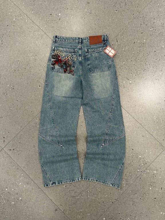 Vescartes Three-Sword Style Samurai Jeans - 11