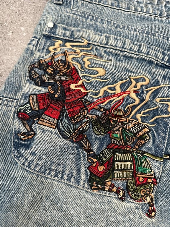 Vescartes Three-Sword Style Samurai Jeans - 9