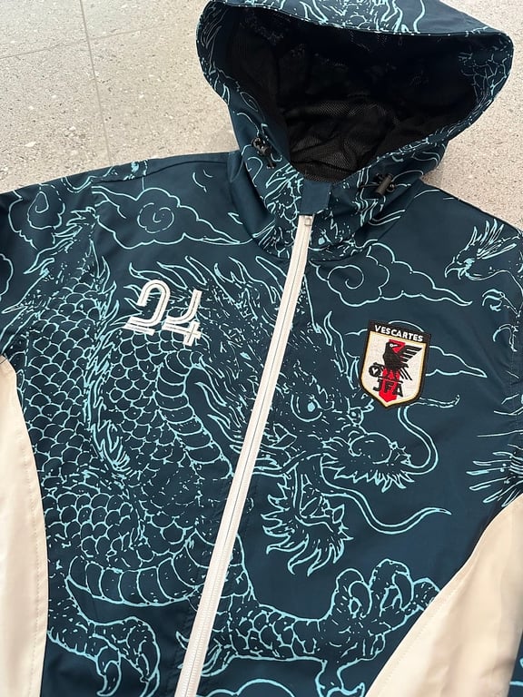 Vescartes Dragon-Patterned Divine Bird Jacket - 5