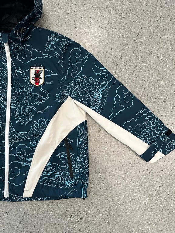 Vescartes Dragon-Patterned Divine Bird Jacket - 8