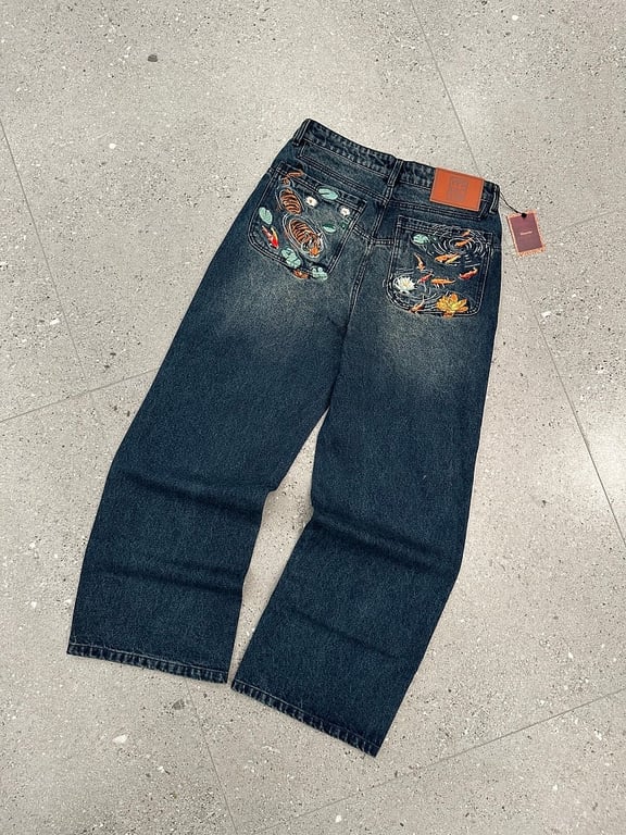 Vescartes Tiger Koi Jeans - 14
