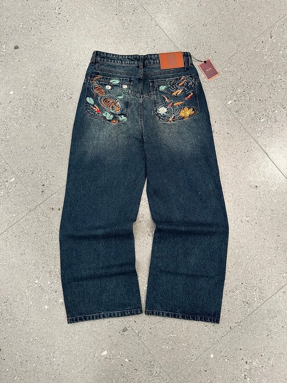 Vescartes Tiger Koi Jeans - 15
