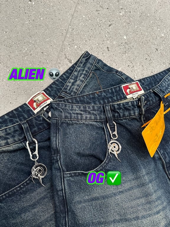 Vescartes Tiger Koi Jeans - 5