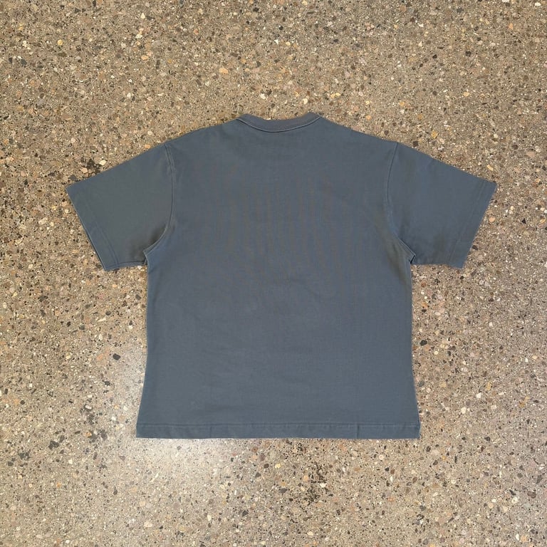 Derschutze Embroidered Graphic T-Shirt Grey - 16