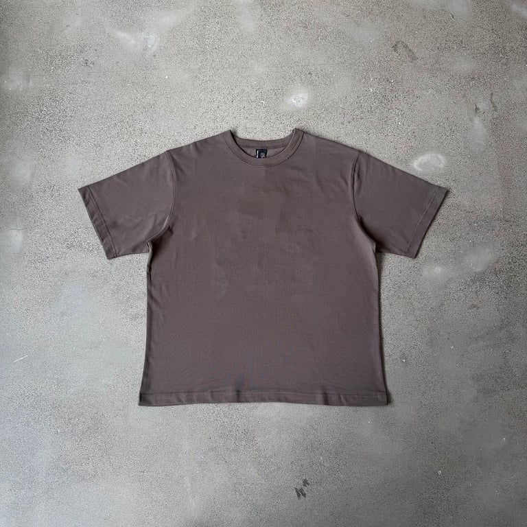 Derschutze Archway Embroidery T-Shirt Brown - 5