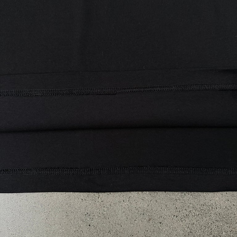 Derschutze Embroidered Graphic T-Shirt Black - 14