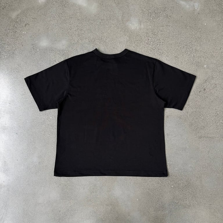 Derschutze Embroidered Graphic T-Shirt Black - 16