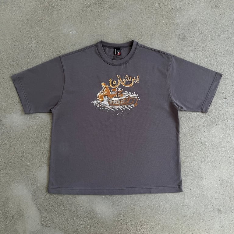 Derschutze Embroidered Fountain T-Shirt - 24
