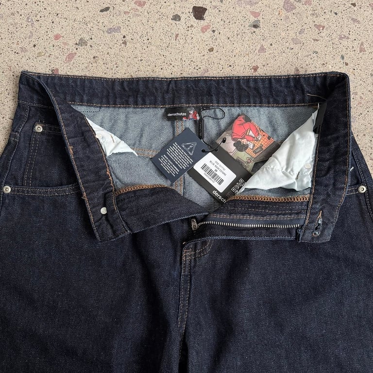 Derschutze Embroidered Dragon & Tiger Jeans - 11