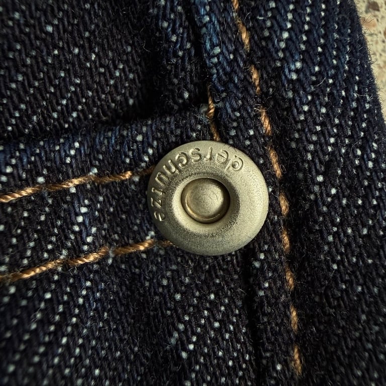 Derschutze Embroidered Dragon & Tiger Jeans - 9