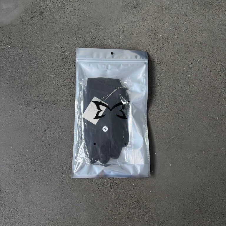 Mertra Reflective Logo Gloves Black - 2