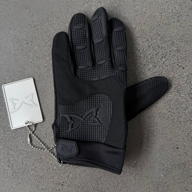 Mertra Reflective Logo Gloves Black - 11