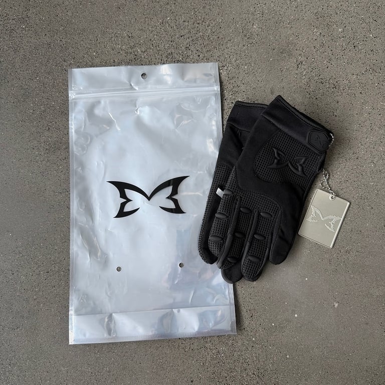 Mertra Reflective Logo Gloves Black - 4