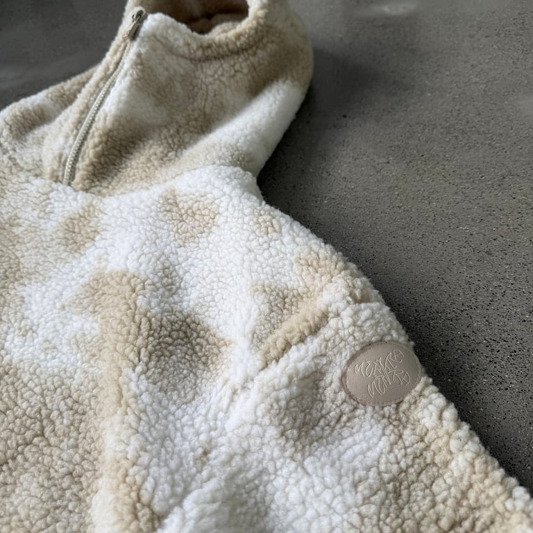Mertra Sherpa Fleece Half-Zip Hoodie - 20