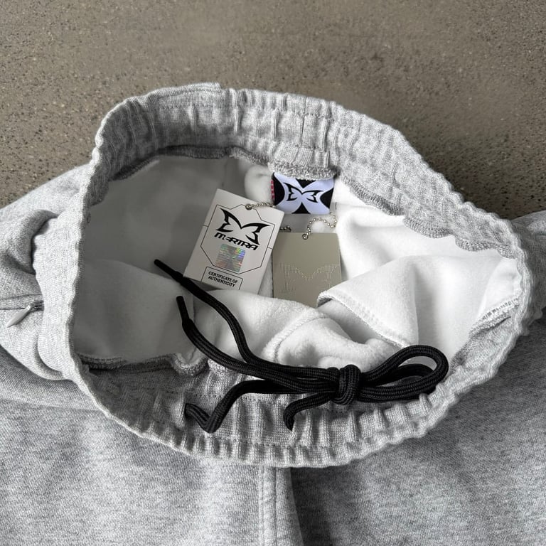 Mertra Grey Wide Leg Sweatpants - 12