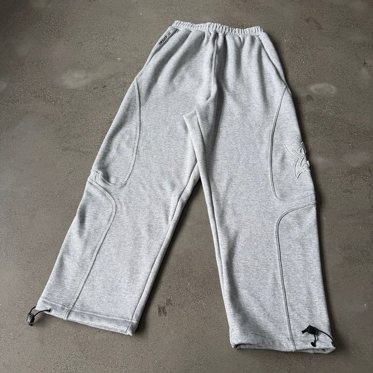 Mertra Grey Wide Leg Sweatpants - 17