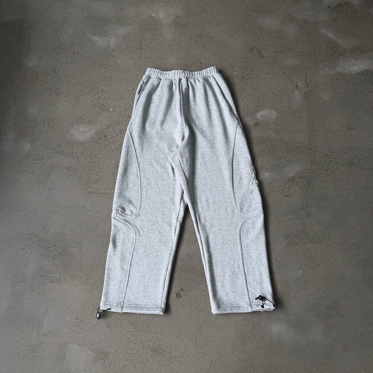 Mertra Grey Wide Leg Sweatpants - 6