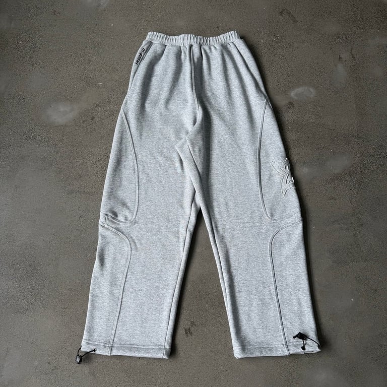 Mertra Grey Wide Leg Sweatpants - 7