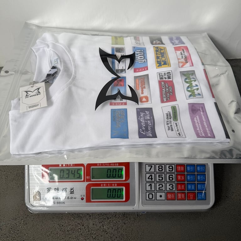 Mertra Graphic Banner T-Shirt White - 2