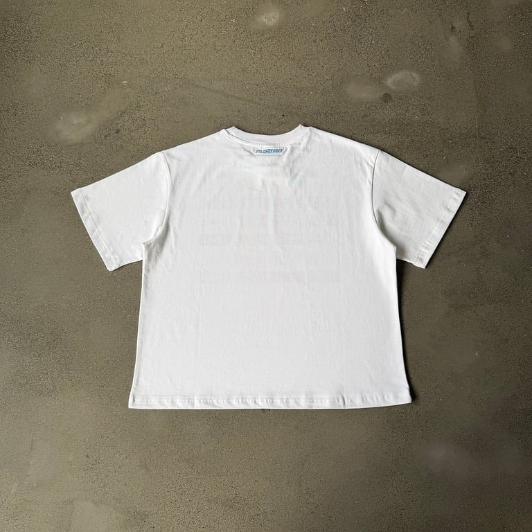 Mertra Graphic Banner T-Shirt White - 17