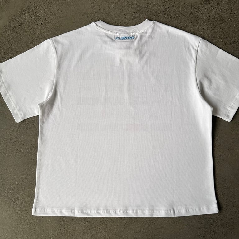 Mertra Graphic Banner T-Shirt White - 18