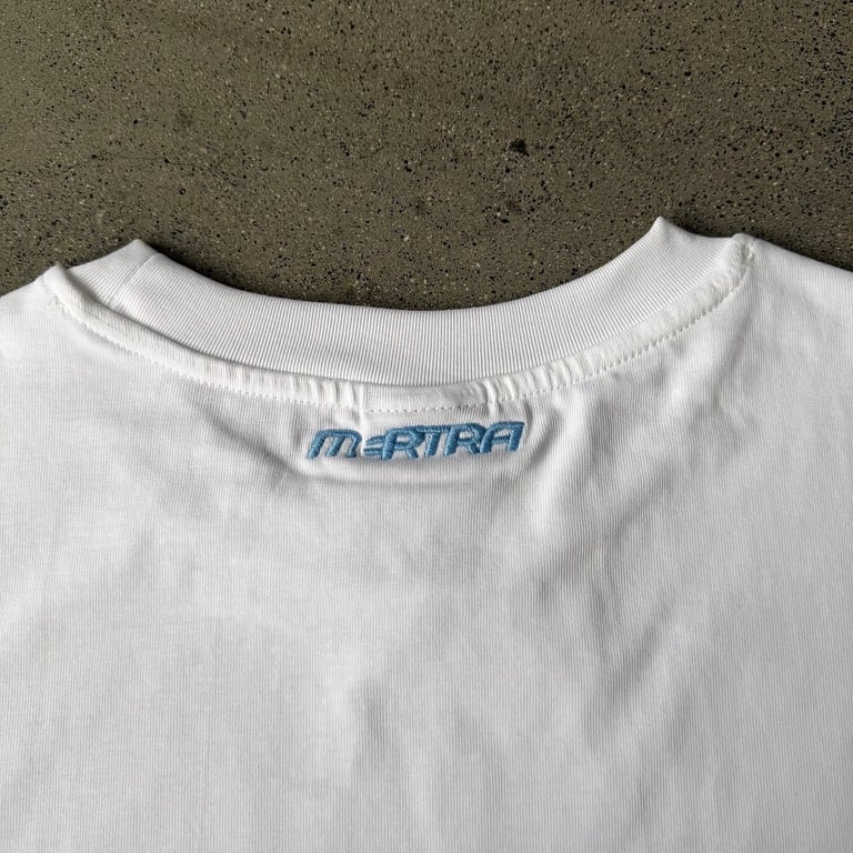 Mertra Graphic Banner T-Shirt White - 19