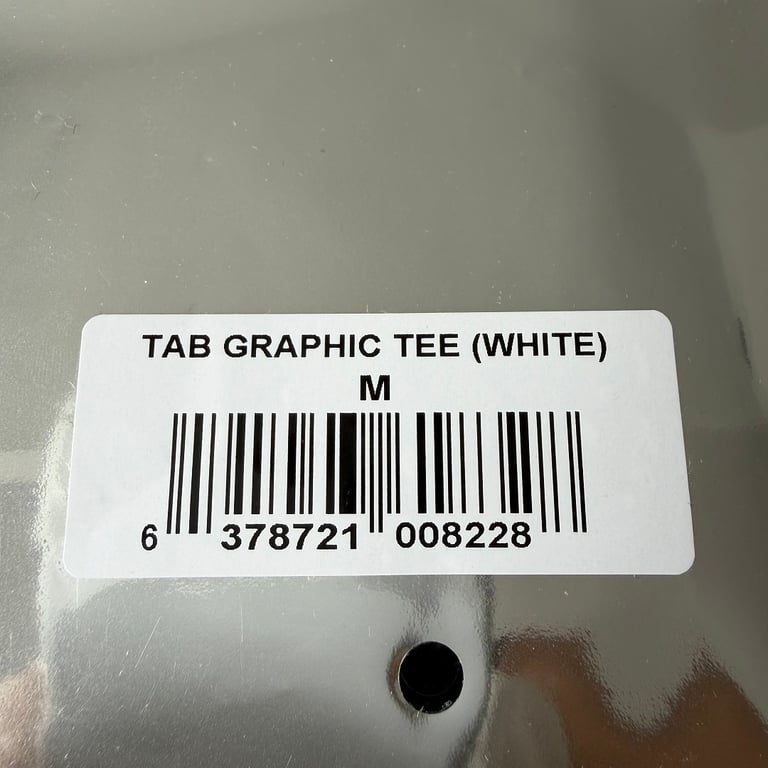 Mertra Graphic Banner T-Shirt White - 4
