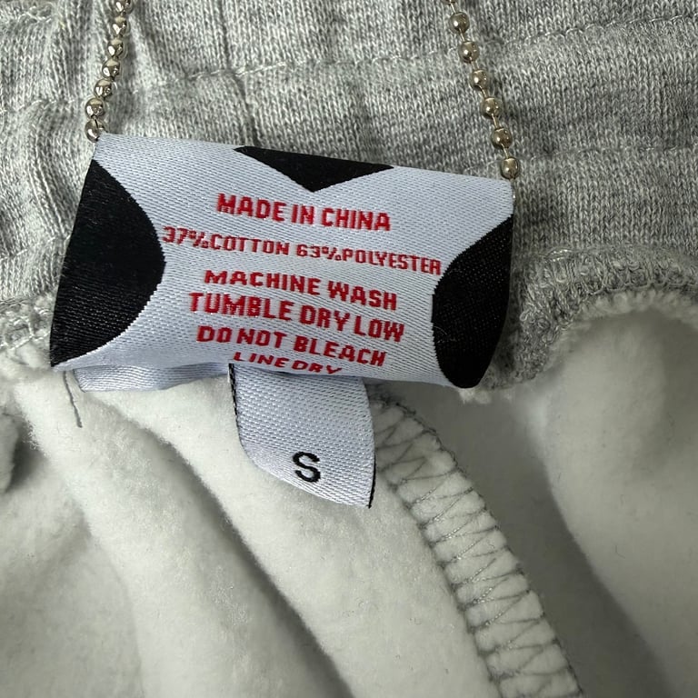 Mertra Grey Curved Piping Sweatpants - 14