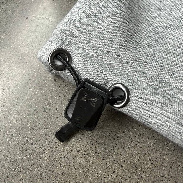Mertra Grey Curved Piping Sweatpants - 20
