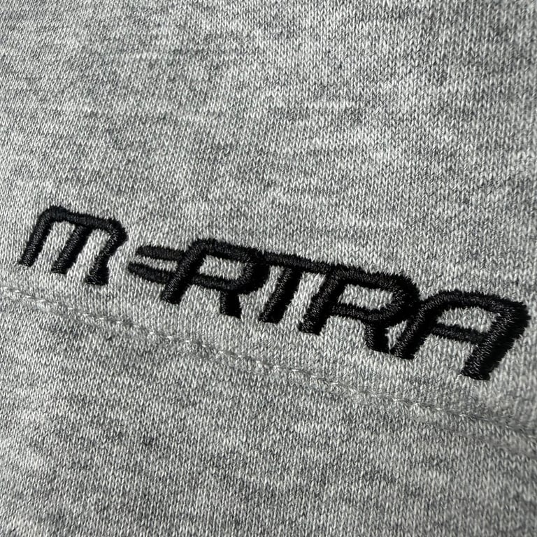 Mertra Grey Curved Piping Sweatpants - 24