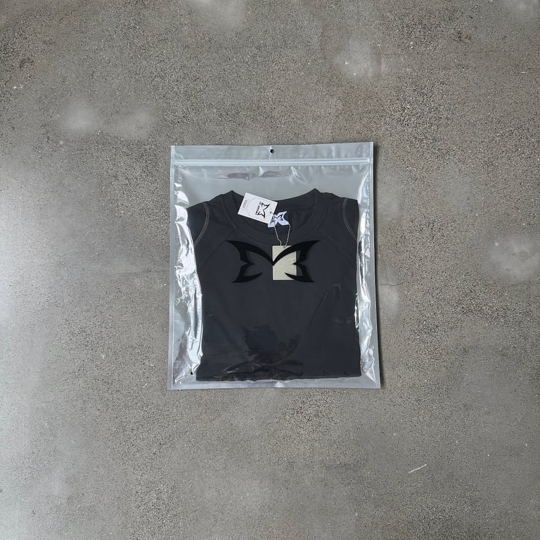 Mertra Contrast Stitch T-Shirt Black - 2