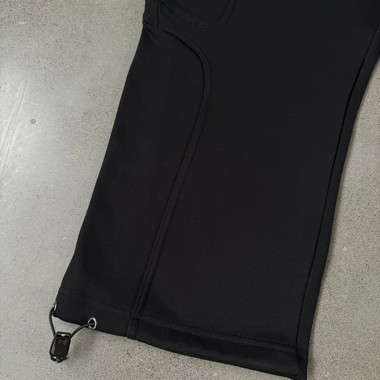 Mertra Butterfly Logo Wide Leg Pants Black - 18