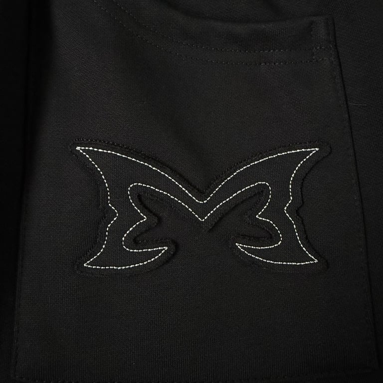 Mertra Butterfly Logo Wide Leg Pants Black - 25