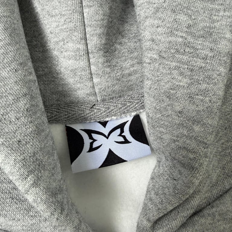 Mertra Piping Zip Hoodie Grey - 16