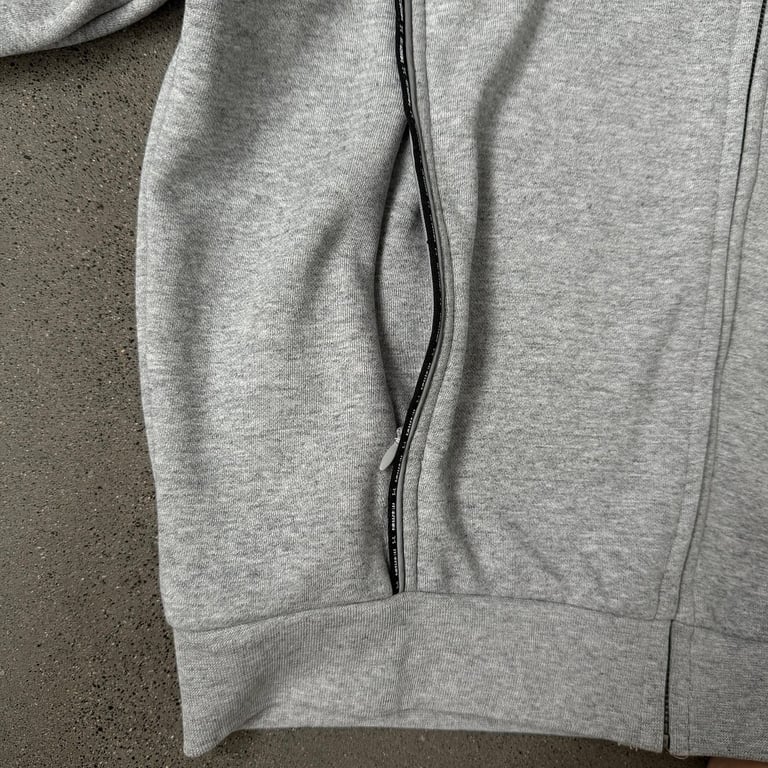 Mertra Piping Zip Hoodie Grey - 20
