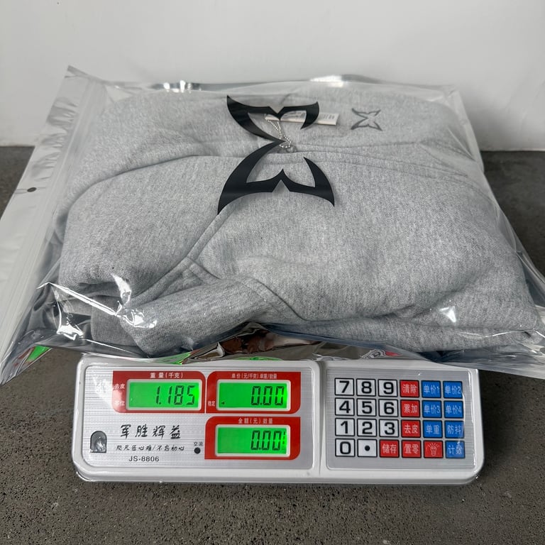 Mertra Piping Zip Hoodie Grey - 3