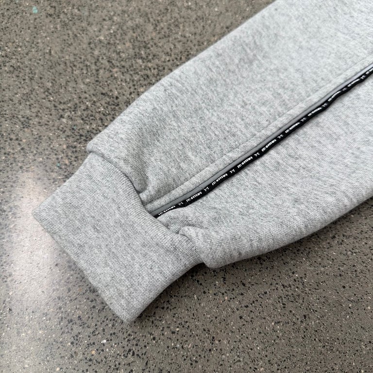 Mertra Piping Zip Hoodie Grey - 21