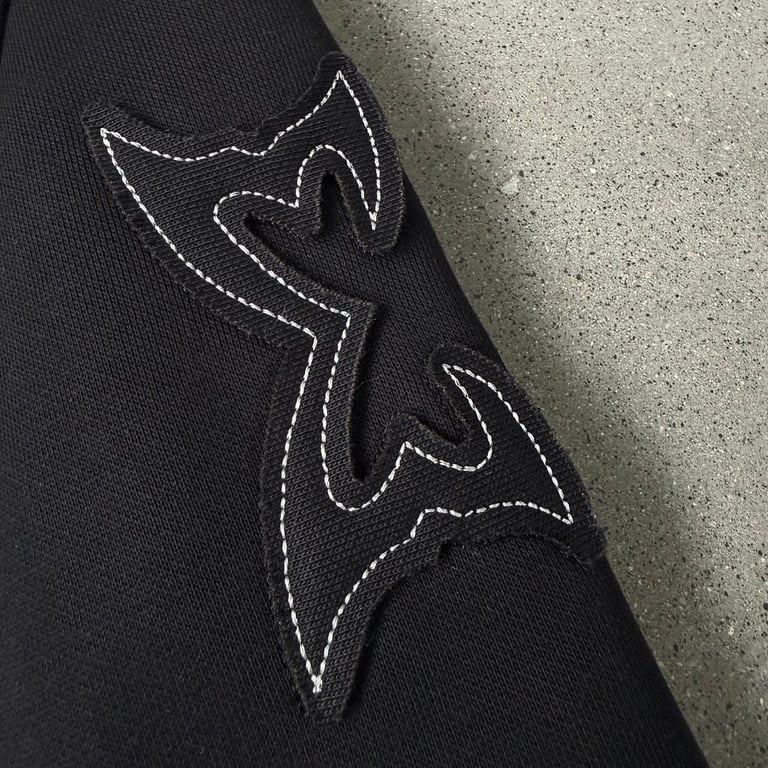 Mertra Butterfly Logo Shorts Black - 12