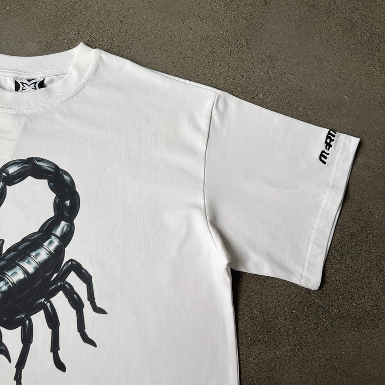Mertra Scorpion Tee White - 12