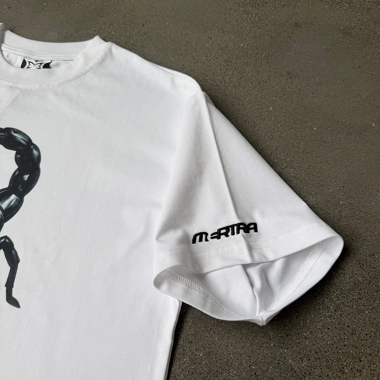 Mertra Scorpion Tee White - 13