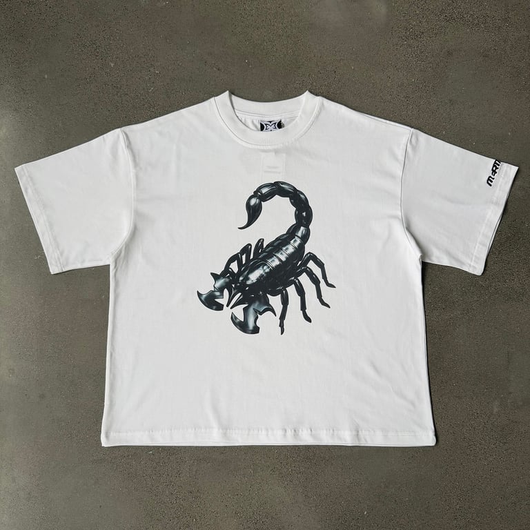 Mertra Scorpion Tee White - 6