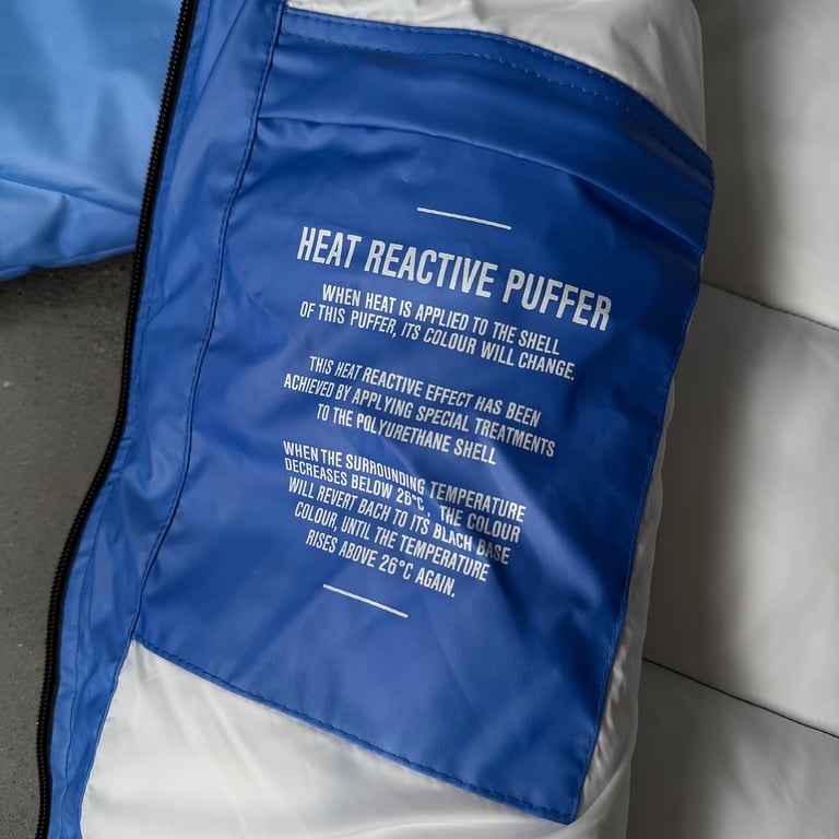 Mertra Heat Sensitive Puffer Jacket Blue - 17