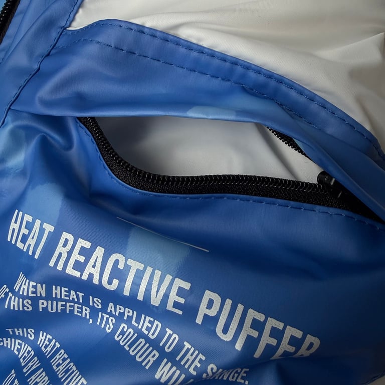Mertra Heat Sensitive Puffer Jacket Blue - 18